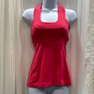 #123 Lululemon Athletica Vibrant Pink Tank Top